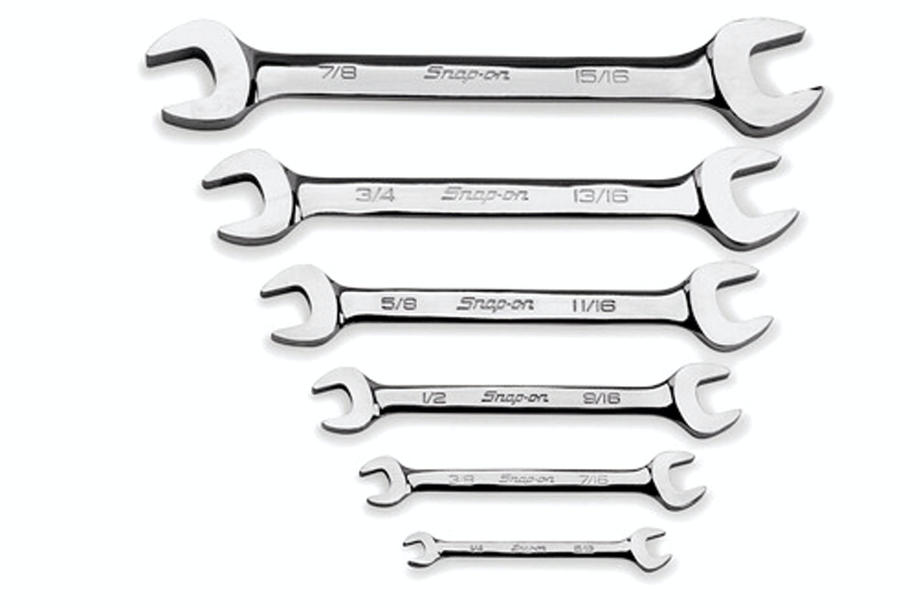 6 pc SAE Open-End Wrench Set | VO806B 6 pc SAE Open-End Wrench Set | VO806B
